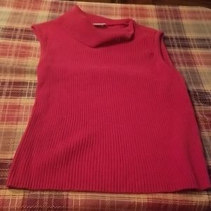 Red Fiorlini Sleeveless Shirt
